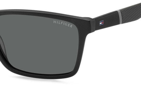 Sluneční brýle Tommy Hilfiger TH1405/S KUN/P9 Squared Černé