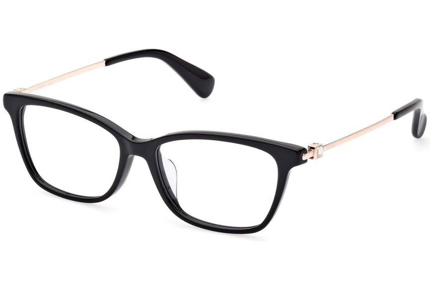 Brýle Max Mara MM5086-D 001 Obdélníkové Černé