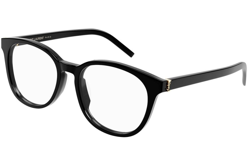 Brýle Saint Laurent SLM111/F 001 Okrouhlé Černé