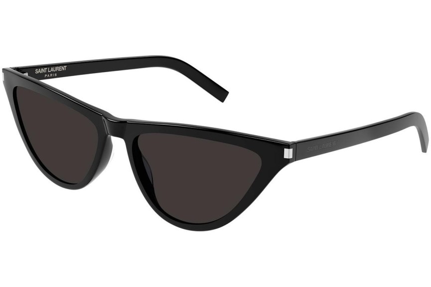 Sluneční brýle Saint Laurent SL550SLIM 001 Cat Eye Černé