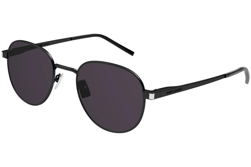 Sluneční brýle Saint Laurent SL555 001 Okrouhlé Černé