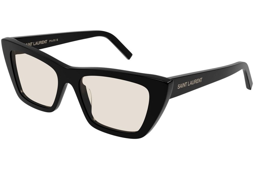 Sluneční brýle Saint Laurent SL276MICA 038 Cat Eye Černé