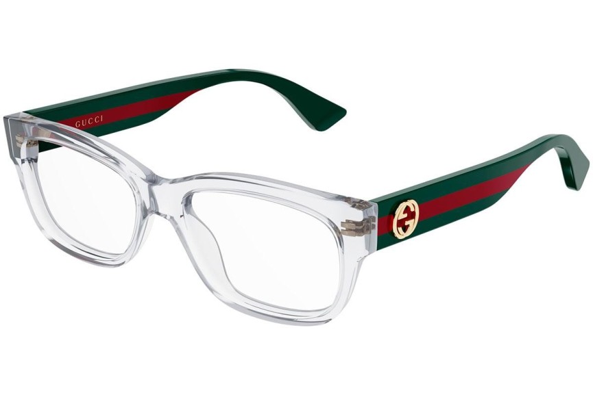 Brýle Gucci GG0278O 016 Obdélníkové Průhledné