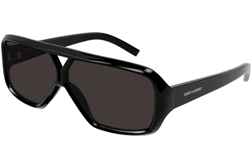 Sluneční brýle Saint Laurent SL569Y 001 Pilot Černé