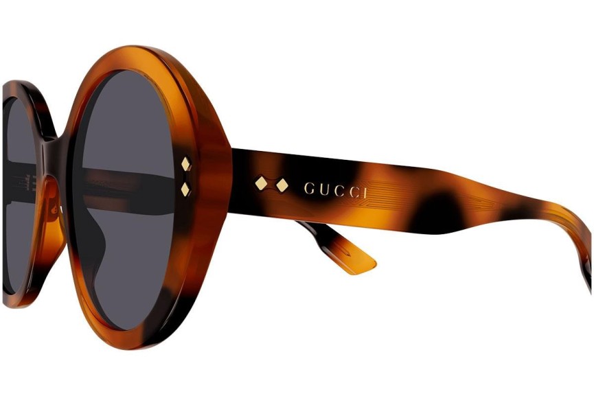 Sluneční brýle Gucci GG1081S 002 Okrouhlé Havana