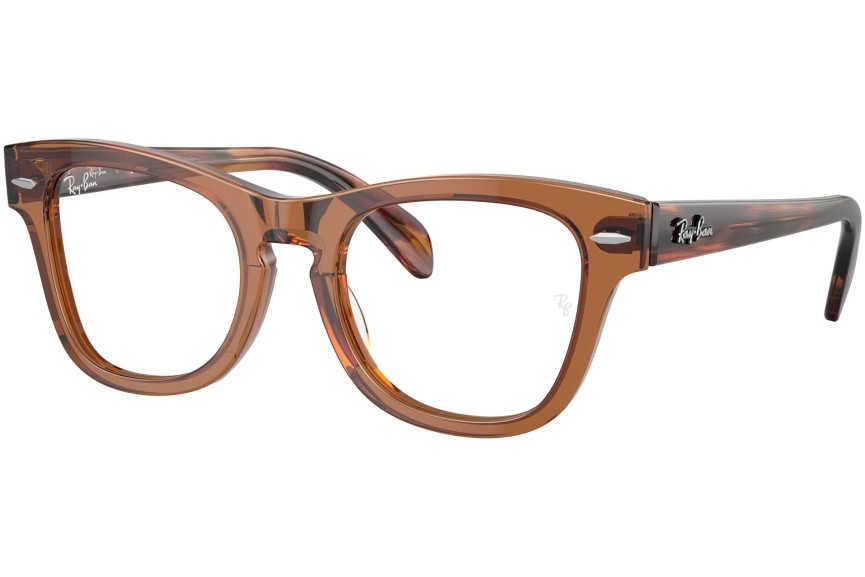 Brýle Ray-Ban Junior RY9707V 3923 Cat Eye Hnědé