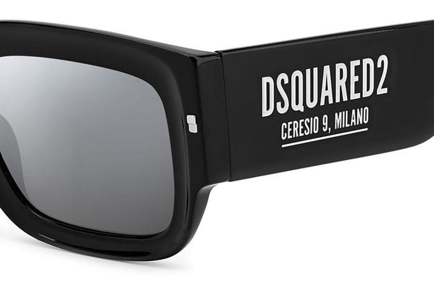 Sluneční brýle Dsquared2 D20089/S CSA/T4 Obdélníkové Černé