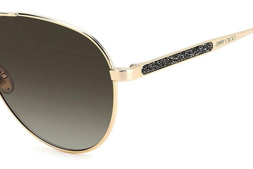 Sluneční brýle Jimmy Choo JIMENA/S 06J/HA Pilot Zlaté