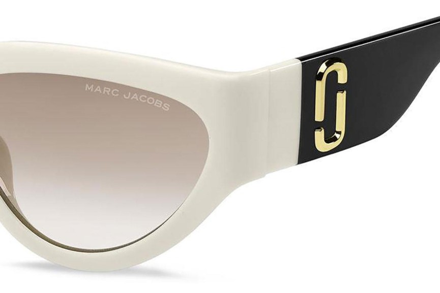 Sluneční brýle Marc Jacobs MARC645/S CCP/HA Cat Eye Bílé