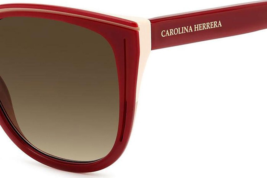 Sluneční brýle Carolina Herrera HER0144/S R9S/HA Okrouhlé Červené