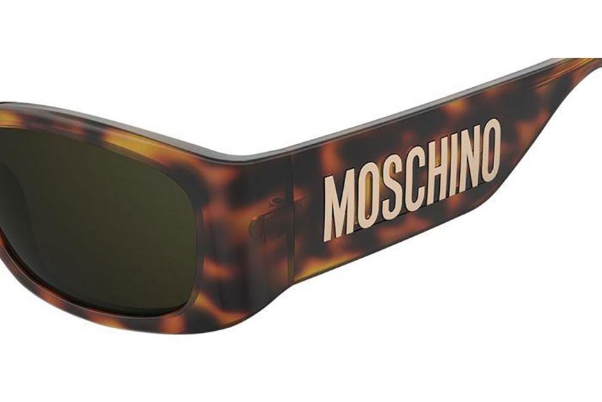 Sluneční brýle Moschino MOS145/S 05L/70 Obdélníkové Havana