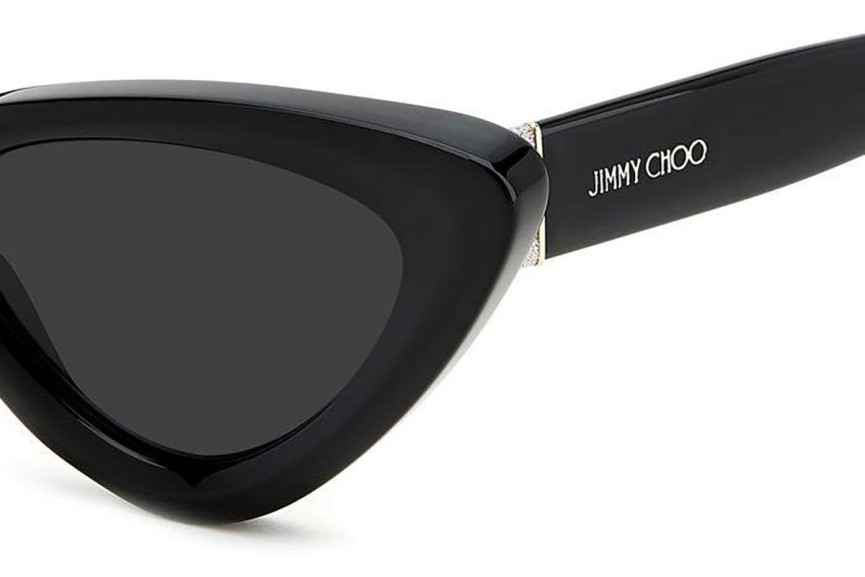 Sluneční brýle Jimmy Choo ADDY/S 807/IR Cat Eye Černé