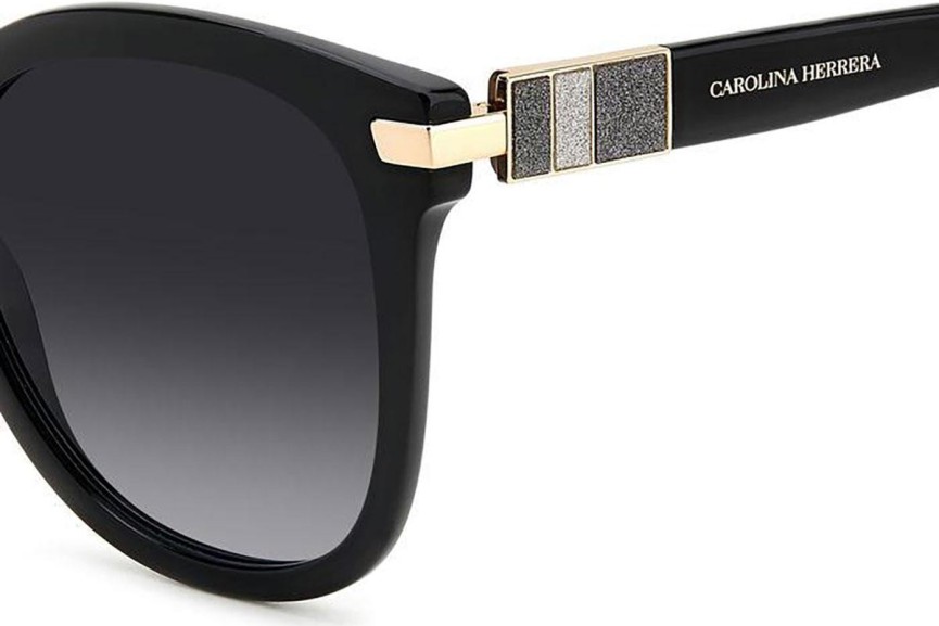 Sluneční brýle Carolina Herrera HER0134/S 807/9O Okrouhlé Černé