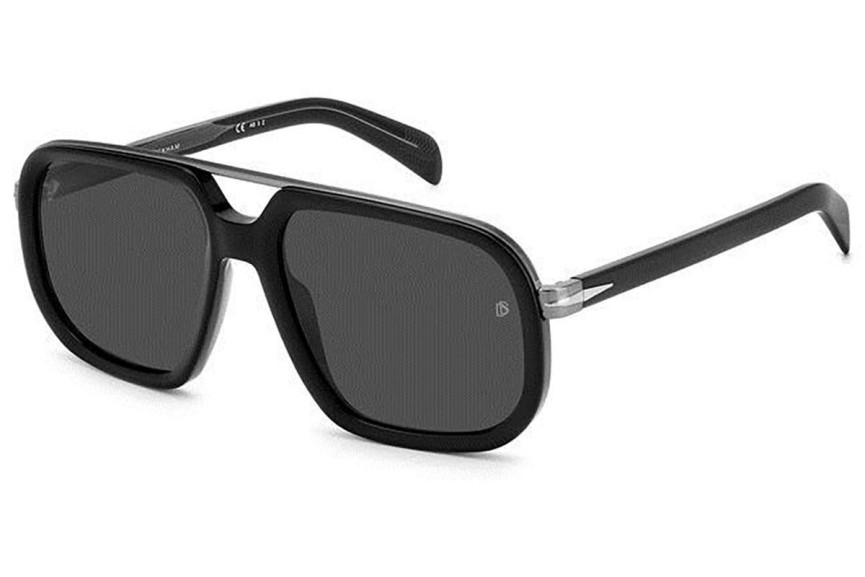 Sluneční brýle David Beckham DB7101/S ANS/M9 Polarized Pilot Černé