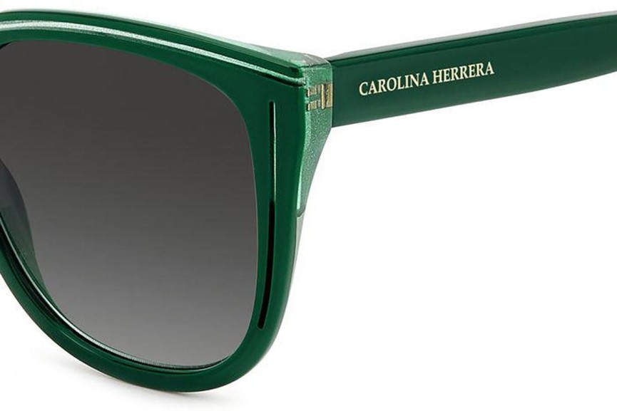 Sluneční brýle Carolina Herrera HER0144/S VQY/IB Okrouhlé Zelené