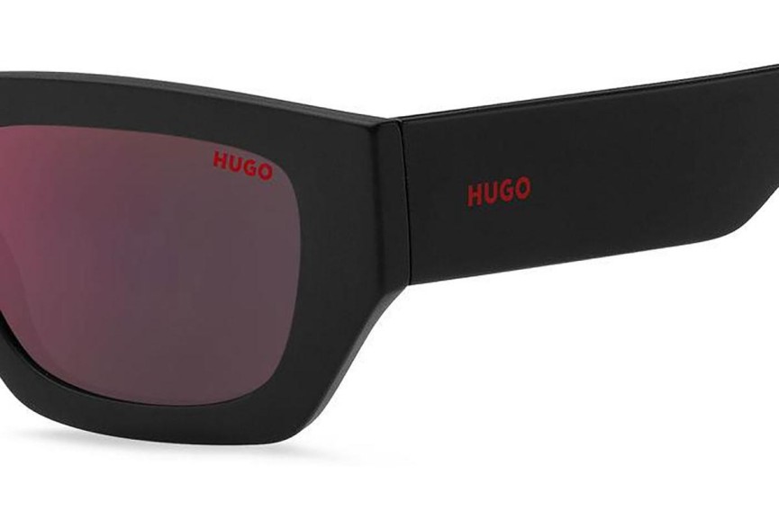 Sluneční brýle HUGO HG1252/S 807/AO Obdélníkové Černé