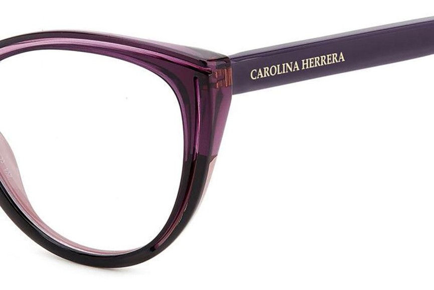 Brýle Carolina Herrera HER0171 MW2 Cat Eye Fialové