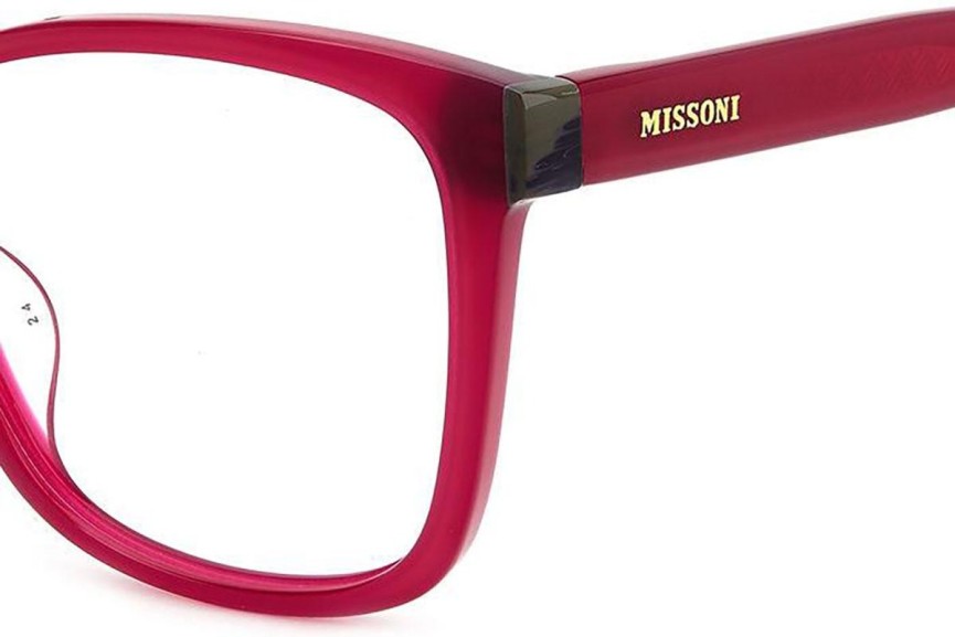 Brýle Missoni MIS0135/G MU1 Squared Červené