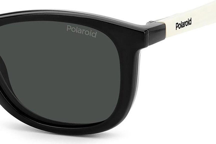 Brýle Polaroid Junior PLD8054/CS 9HT/M9 Polarized Obdélníkové Černé