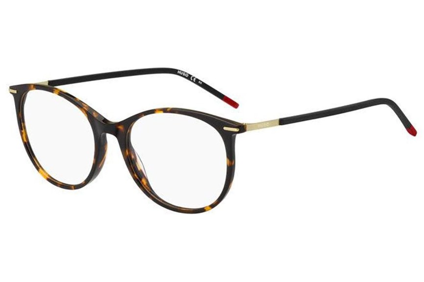 Brýle HUGO HG1238 0UC Cat Eye Havana