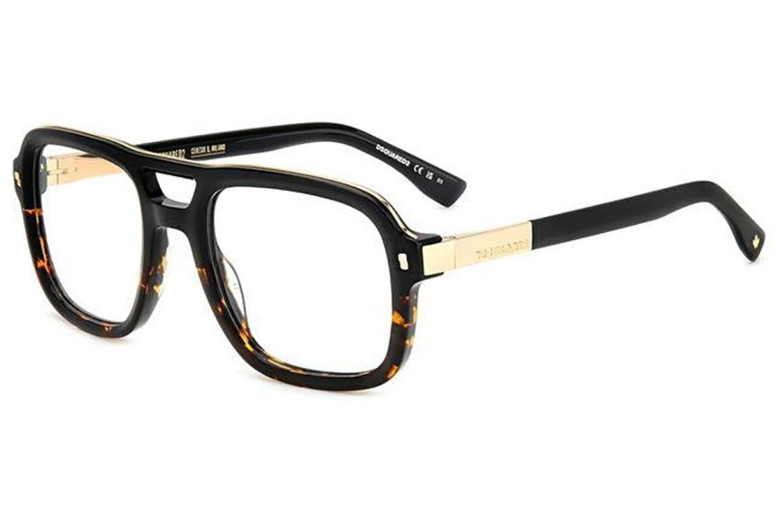 Brýle Dsquared2 D20087 WR7 Squared Černé