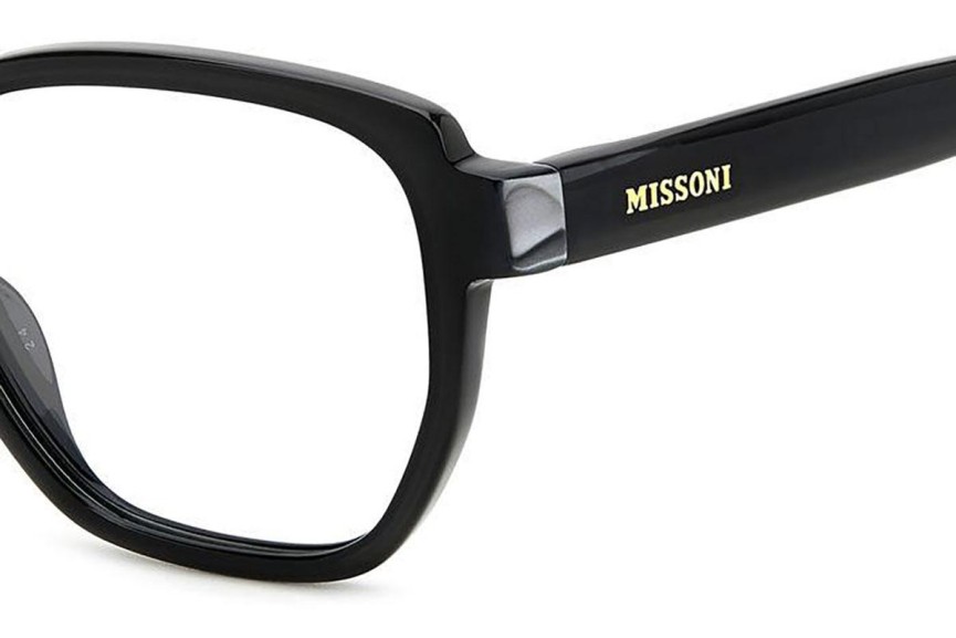 Brýle Missoni MIS0134 807 Squared Černé