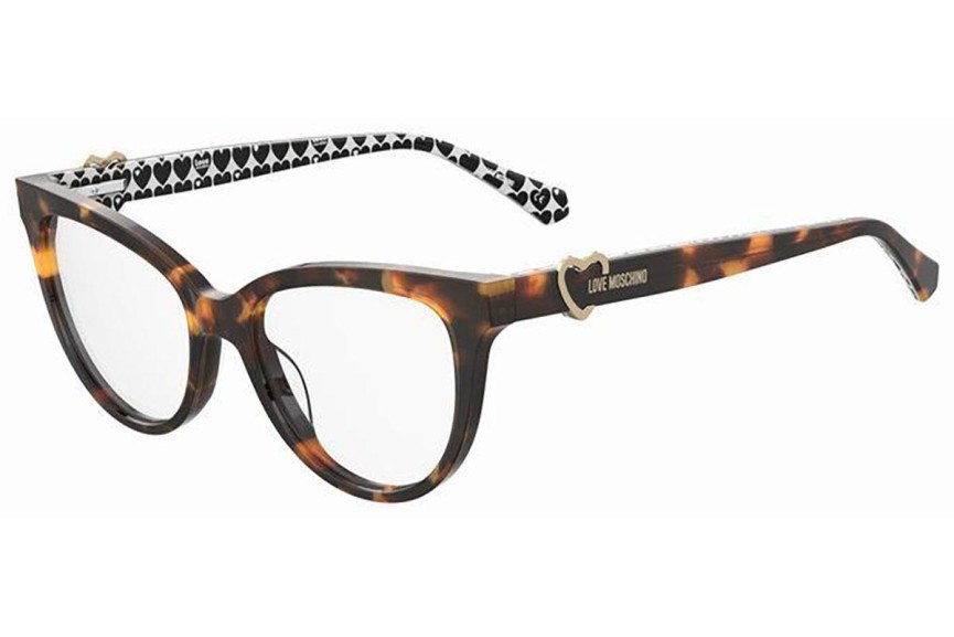 Brýle Love Moschino MOL609 05L Cat Eye Havana