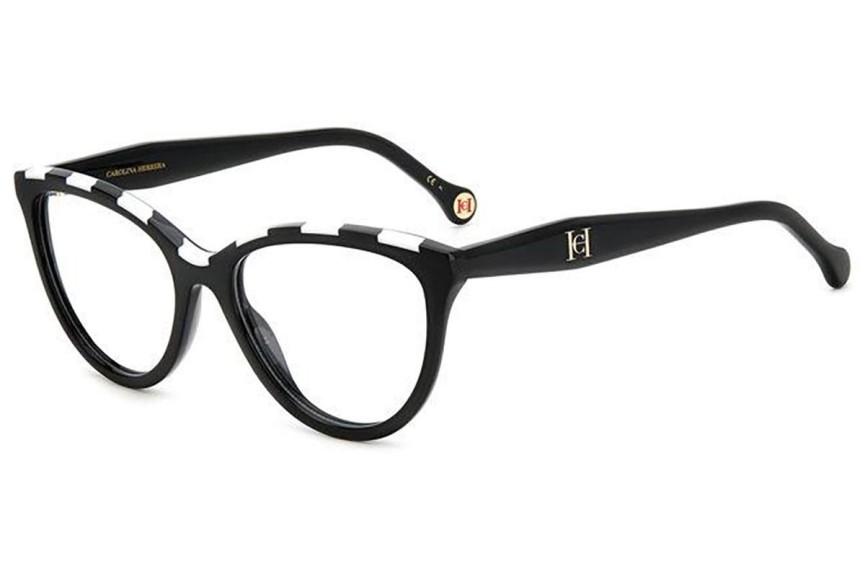 Brýle Carolina Herrera HER0148 80S Cat Eye Černé