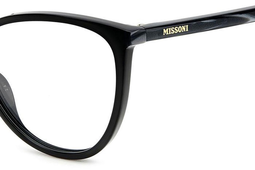 Brýle Missoni MIS0136 807 Cat Eye Černé