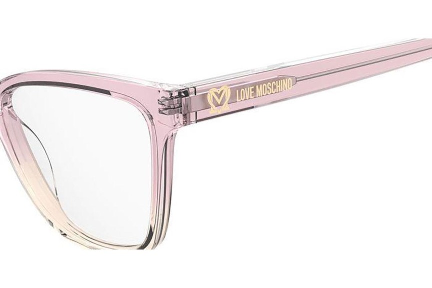 Brýle Love Moschino MOL615 35J Cat Eye Růžové