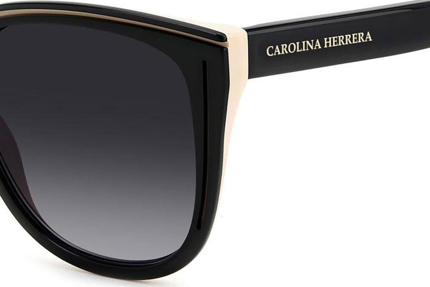 Sluneční brýle Carolina Herrera HER0144/S KDX/9O Okrouhlé Černé