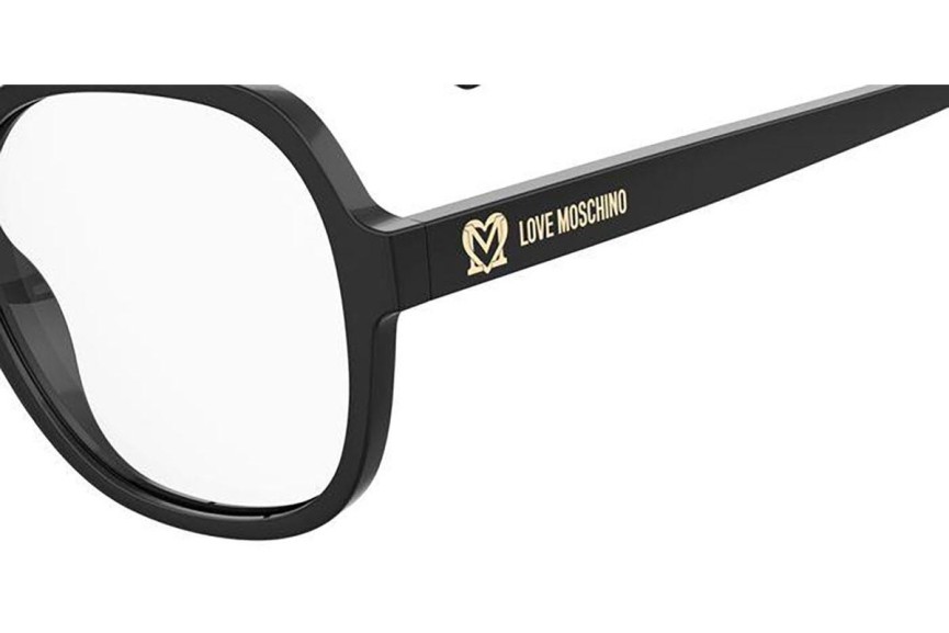 Brýle Love Moschino MOL616 807 Okrouhlé Černé