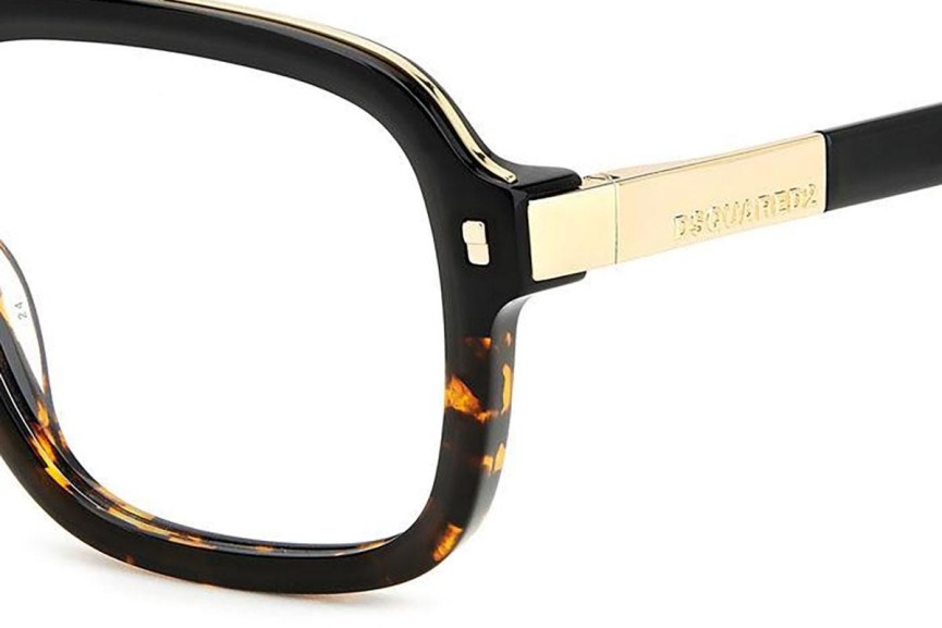 Brýle Dsquared2 D20087 WR7 Squared Černé