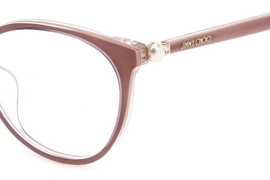 Brýle Jimmy Choo JC378/G Y9A Cat Eye Béžové