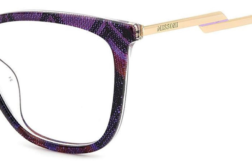 Brýle Missoni MIS0125/G S68 Squared Fialové