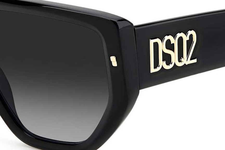 Sluneční brýle Dsquared2 D20088/S 2M2/9O Flat Top Černé