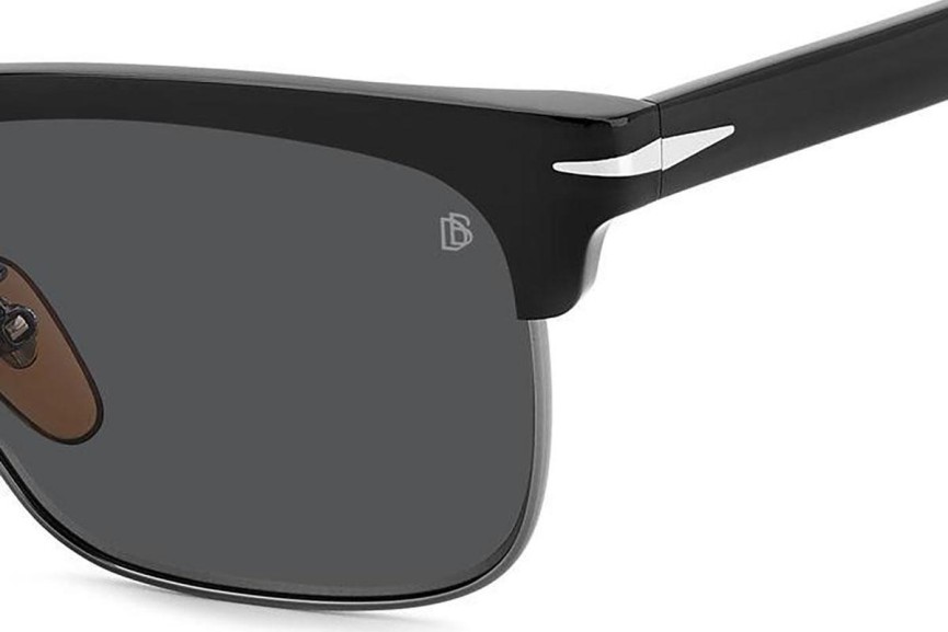 Sluneční brýle David Beckham DB1119/G/S ANS/M9 Polarized Browline Černé