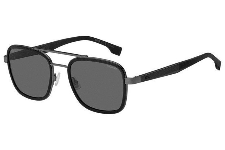 Sluneční brýle BOSS BOSS1486/S PTA/M9 Polarized Pilot Černé