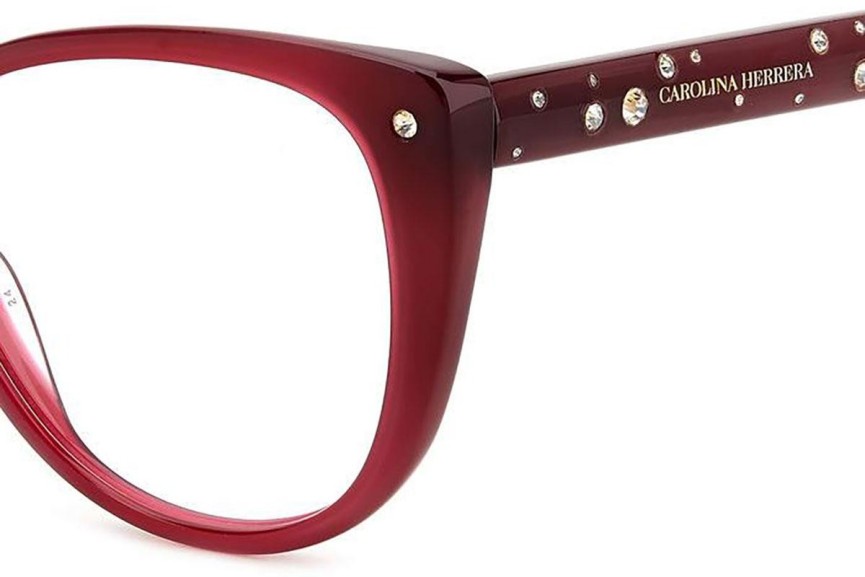 Brýle Carolina Herrera HER0150 LHF Cat Eye Červené