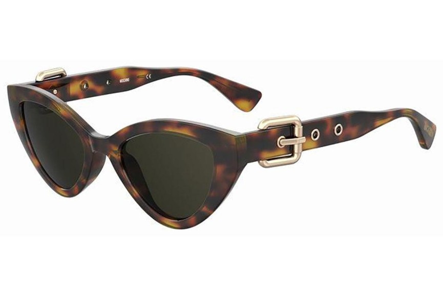 Sluneční brýle Moschino MOS142/S 05L/70 Cat Eye Havana