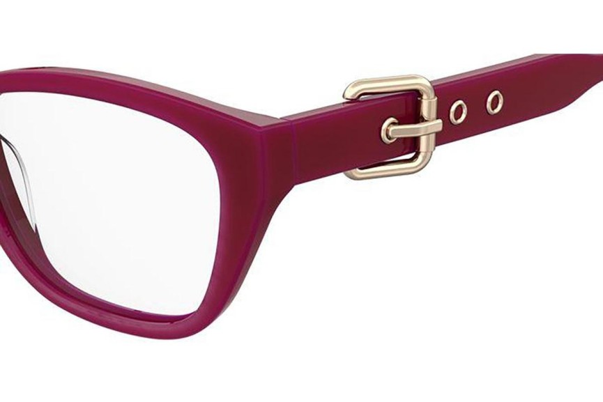 Brýle Moschino MOS608 C9A Cat Eye Červené