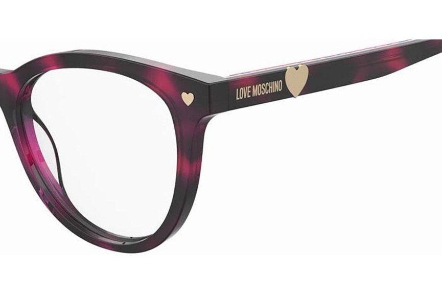 Brýle Love Moschino MOL592 HT8 Okrouhlé Havana