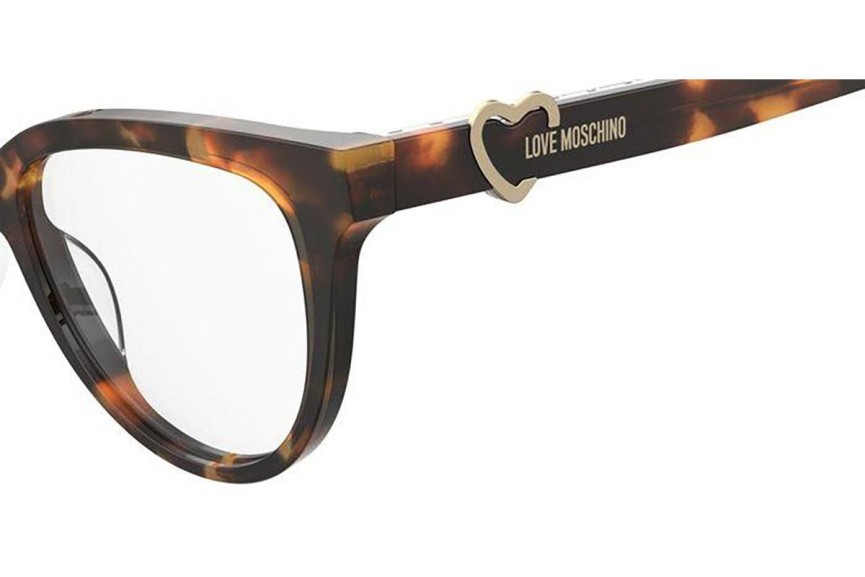 Brýle Love Moschino MOL609 05L Cat Eye Havana