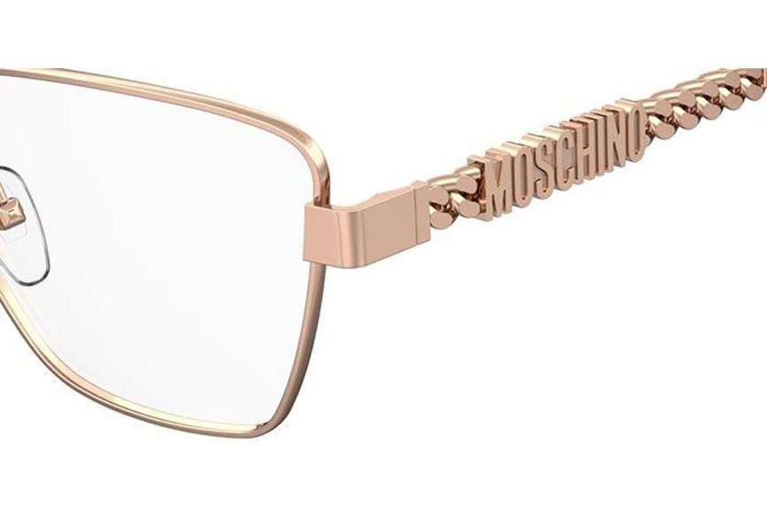 Brýle Moschino MOS620 DDB Squared Zlaté