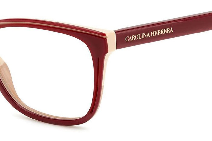 Brýle Carolina Herrera HER0170 R9S Obdélníkové Červené