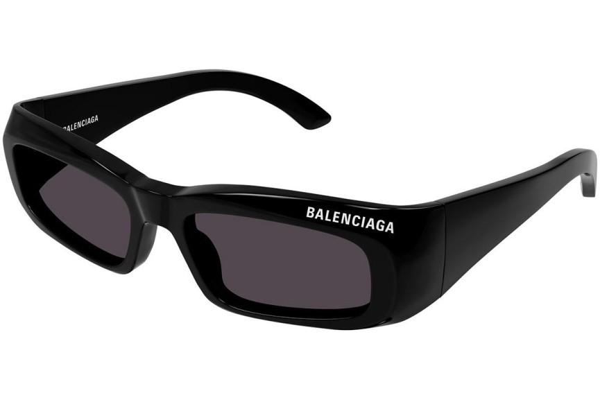 Sluneční brýle Balenciaga BB0266S 001 Obdélníkové Černé