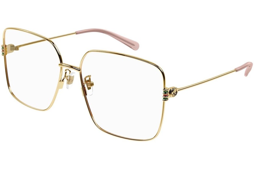 Brýle Gucci GG1284OA 001 Squared Zlaté