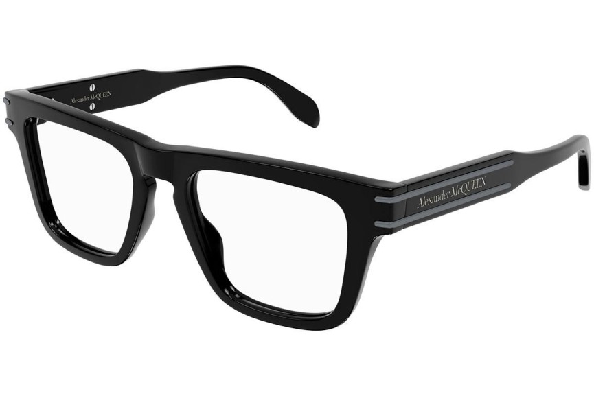 Brýle Alexander McQueen AM0400O 001 Squared Černé