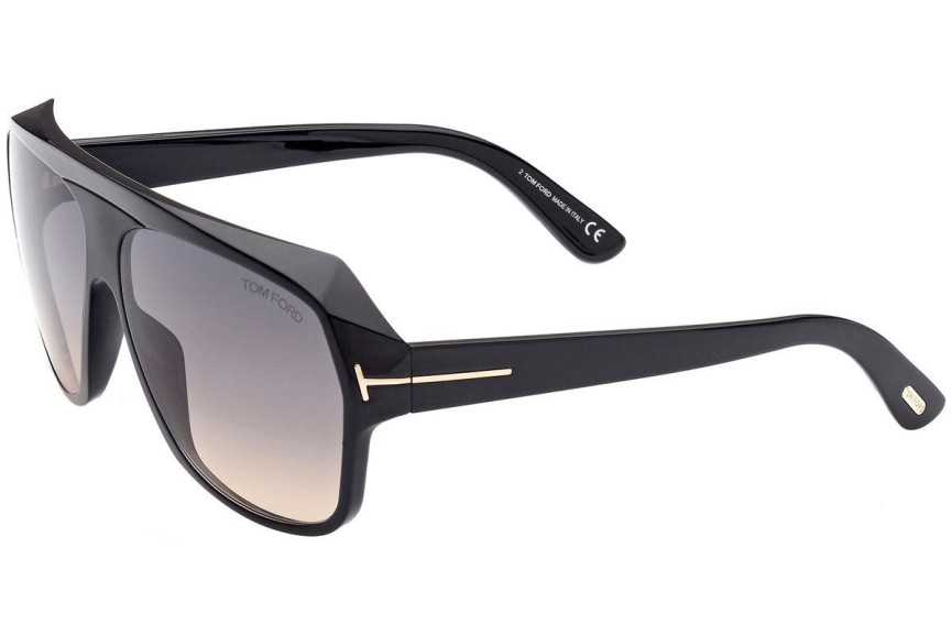 Sluneční brýle Tom Ford Hawkings FT0908 01B Pilot Černé