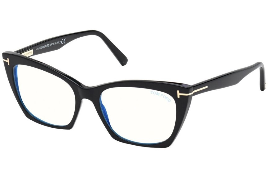 Brýle Tom Ford FT5709-B 001 Cat Eye Černé